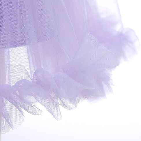 Tutu Dresses for Toddler Girls Rainbow Ruffle Layered Tulle Princess Dress with Sparkly Headband in Kuwait