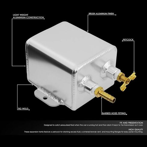 DNA MOTORING TANK-EXP-001 Aluminum AT Automatic Transmission Fluid Expansion Tank in Saudi Arabia