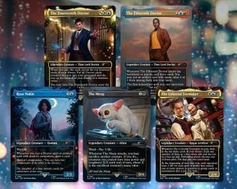 MTG Secret Lair: Secret Lair x Dr Who: إصدار التجديد غير الرقائقي in Kuwait