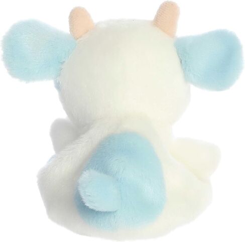 Aurora® Adorable Palm Pals™ Skyla Blueberry Cow™ Stuffed Animal - Pocket-Sized Play - Collectable Fun - Blue 5 Inches in Saudi Arabia