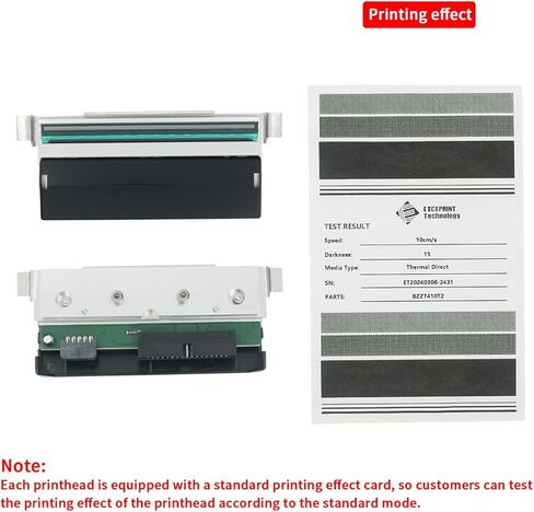 رأس طباعة جديد لطابعة ملصقات الأكواد الشريطية Zebra ZT410 ZT411 300 ديسيبل متوحد الخواص - رأس الطباعة البديل/قطع الغيار لرؤوس الطباعة Zebra ZT410/ZT411 - الجزء P1058930-010 in Kuwait