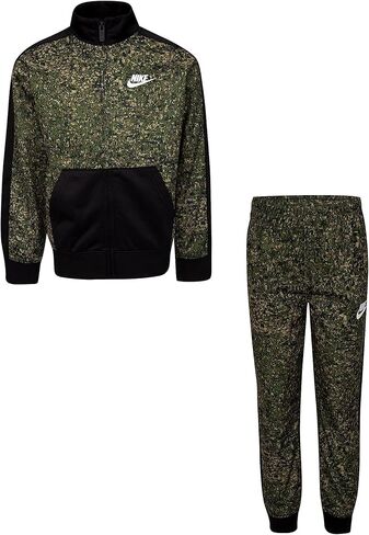 Nike Boy's Digi Confetti Tricot Set (Little Kids) Rough Green 7 Little Kid in Saudi Arabia