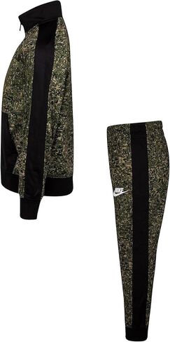 Nike Boy's Digi Confetti Tricot Set (Little Kids) Rough Green 7 Little Kid in Saudi Arabia
