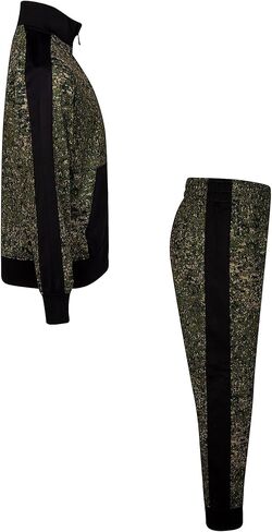 Nike Boy's Digi Confetti Tricot Set (Little Kids) Rough Green 7 Little Kid in Saudi Arabia