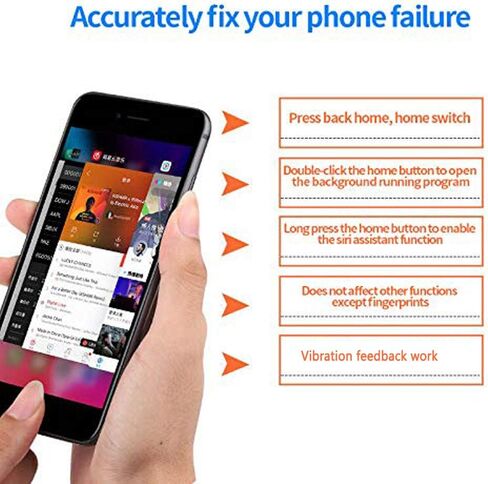 استبدال زر الصفحة الرئيسية لهاتف iPhone 7 7Plus 8 8Plus، استبدال مجموعة الكابلات المرنة الرئيسية لزر الصفحة الرئيسية ومعرف اللمس لهاتف iPhone 7 7P 8 8P in Kuwait