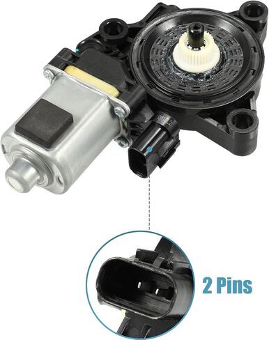 ACROPIX Rear Right Side Car Power Window Lift Motor Fit for KIA Optima 2.4L 2359CC L4 DOHC - Pack of 1 Silver Tone in Saudi Arabia