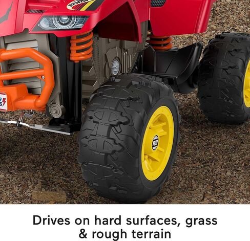 لعبة سباق سيارات هوت ويلز من باور ويلز مع جر متعدد التضاريس ومحرك عكسي، تتسع لـ 1 in Kuwait