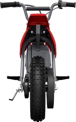 الدراجة الترابية الكهربائية Razor MX350 Dirt Rocket 24 فولت للأطفال بعمر 13 عامًا فما فوق مع محرك عزم دوران عالي وإطارات هوائية ذات مقابض، باللون الأحمر in Kuwait