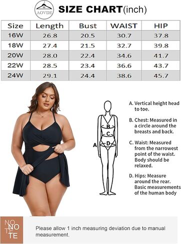 AOVDE Women Plus Size Two Piece Swimsuits for Women Tankini Bathing Suits Flowy Swim Dress with Shorts in Saudi Arabia