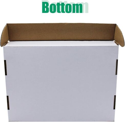 صناديق شحن مقاس 11 × 8 × 2 بوصة، صناديق بريد من الورق المقوى المموج الأبيض لصناديق هدايا الشحن لإرسال 25 قطعة (11 × 8 × 2) in Kuwait