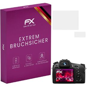 Screen Protection Film compatible with Sony DSC-RX10 III Screen Protector, ultra-clear FX Protective Film (Set of 3) in Saudi Arabia