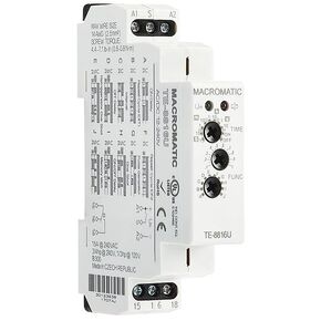 Multifunction Time Delay Relay, Square, Multi Function, 10 Functions 12 to 240V AC/DC, SPDT - 1 Each in Kuwait