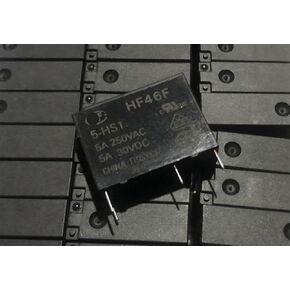 HF46F 5-HS1/12-HS1/12-HS1T/24-H1/24-H1T HF46F-G 5-HS1TGF/9-H1(610) (46F-5V/9V/12V/24V-5A/7A) مرحل 4 دبابيس 1 قطعة (الحجم: HF46F 12-HS1T) in Kuwait