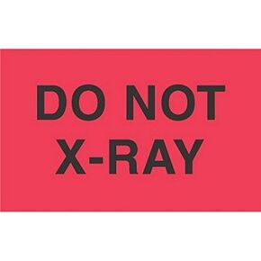 3" x 5" Do Not X-Ray Labels (500 per Roll) in Kuwait