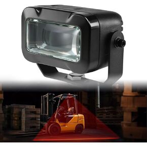Agrieyes W222 LED ضوء أمان للرافعة الشوكية، ضوء تحذير جانبي للرافعة الشوكية باللون الأحمر، IP67 أضواء تحذير لحدود الرافعة الشوكية 12-80 فولت، ضوء تحذير للرافعة الشوكية لرافعة شوكية تويوتا/AGVS/مركبة صناعية in Kuwait