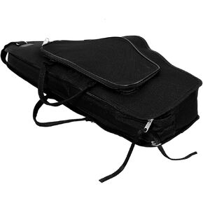 حقيبة ظهر ألتو ساكسفون مضادة للماء ومضادة للصدمات مع أشرطة قابلة للتعديل وحقيبة تخزين عالمية للسفر والأداء باللون الأسود in Kuwait