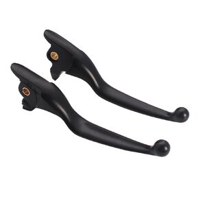 Brake and Clutch Lever Hydraulic Brake Pump Compatible with Road King 2017-2020 Motorcycle Aluminum Left Right(Black) in Kuwait