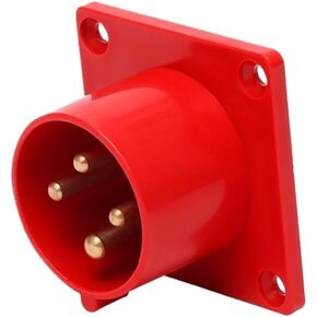 4-core 16A32A aviation connector butt 380V(4 core 32A concealed reverse plug) in Saudi Arabia