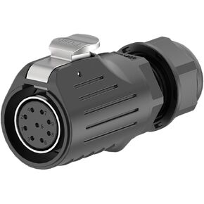 LP20 welding aviation reverse female four-hole flange energy charging waterproof power connector(EW-LP20S-2P 20A) in Kuwait