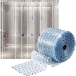 ستارة باب شريطية من مادة PVC معزولة حراريًا - حاجز مرن للاستخدام الصناعي، مقاومة للطقس، مجمعة بالكامل مع أدوات التركيب، مثالية للمصانع والمستودعات in Kuwait