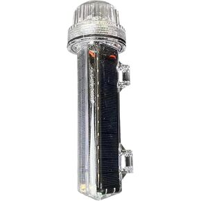 Solar Powered Net Mark Light Waterproof Anchor Light Buoy Signal Light Flashing Torpedo Warning Light Navigation Light(Green Always Bright) in Saudi Arabia