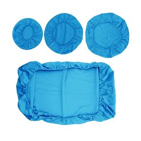 4X Chair Cover Protector Dentists Equipment Replacement Waterproof Multifunction Seat Cover, Dark Blue, Multi in Saudi Arabia