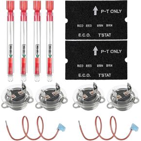 91447 & 93866 RV Water Heater Thermal Cutoff & ECO Thermostat Replacement Spare Kit for Atwood Water Heater Assembly Parts (2 Pack),GCH6-4E G6A-7E G6A-8E GC6AA-9E GCH10A-2E G610-3E XT Series in Kuwait