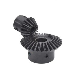 Single 1:2 Bevel Gear 1Mod 20/40Teeth Transmission Gear 90 Degrees Bore 6-15mm 1Pcs(15mm,20 Teeth) in Kuwait