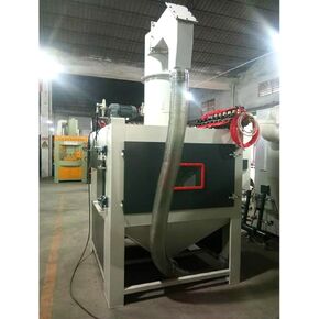 آلة تفجير الرمل الأوتوماتيكية المزودة بقرص دوار، وأداة تفجير احترافية لتنظيف الأجزاء الكبيرة، ومعدات تفجير الرمل الفعالة المزودة بمسدسات أوتوماتيكية وتحكم بالمؤقت in Kuwait