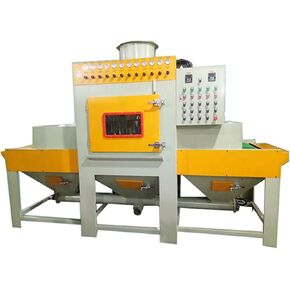 آلة تفجير الرمل الأوتوماتيكية الصناعية، آلة تفجير الرمل الموثوقة للتنظيف العميق، معدات تفجير الرمل الأوتوماتيكية مع أوضاع تفجير قابلة للتعديل وتآكل منخفض in Kuwait