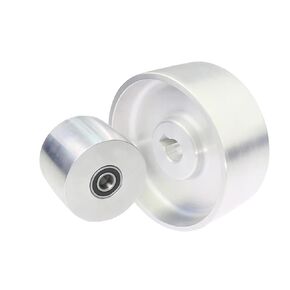 4 in 1 Set Drive Active Wheel 5.12" Idle Wheel 3"/2" Belt Grinder Parts(Combination A) in Saudi Arabia