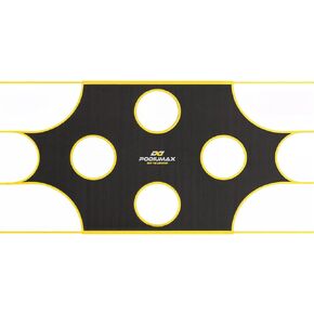 شبكة هدف كرة القدم PodiuMax مع 10 مناطق تسجيل، متوافقة مع جميع أهداف كرة القدم مقاس 12 × 6 بوصات in Kuwait