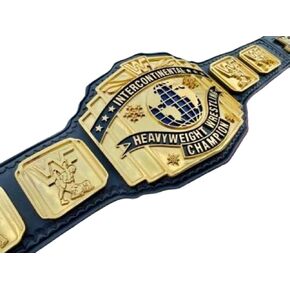 رامنا بطولة المصارعة القارية طبق الاصل حزام 4 مللي متر الزنك الكبار حجم حزام من الجلد الحقيقي in Kuwait