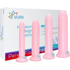 حجم 3،4،5،6 مجموعة موسعات مهبلية مغناطيسية نيوديميوم مكونة من أربعة - مصنوعة في الولايات المتحدة الأمريكية خالية من مادة BPA مع مغناطيس. بلاستيك من الدرجة الطبية. 5002ME-3 in Kuwait