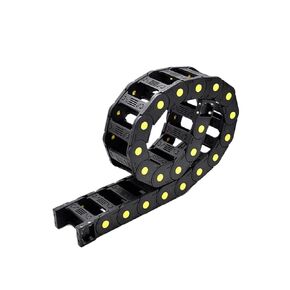 سلاسل الكابلات نوع الجسر فتحة كلا الجانبين 20 × 50 20 × 77 25 × 38 25 × 60 25 × 75 25 × 100 مم ناقل الحركة البلاستيكي 1 متر (55 مم، 25 × 100 مم) in Kuwait