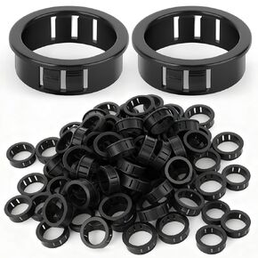 150 قطعة حلقة جلبة كابل سوداء مقاس 3/4 بوصة، كابلات حماية جلبة سلكية in Kuwait