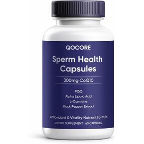 Qocore Men’s Reproductive Support Capsules with CoQ10, Antioxidant Formula, 60 Capsules in Saudi Arabia
