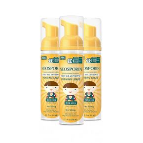 منظف ​​الجروح نيوسبورين للأطفال 2.30 أونصة (عبوة من 3 قطع) in Kuwait