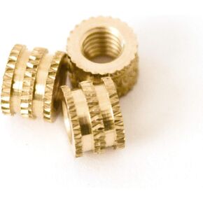 [ منتجات J&J ] حشوة نحاس M4، 4.5 مم (الطول)، خيط أنثى، نوع قالب الحقن، 100 قطعة in Kuwait