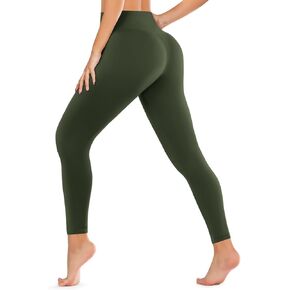 طماق عالية الخصر DHSO للنساء - السيطرة على البطن السراويل اليوغا للتجريب الرياضي in Kuwait