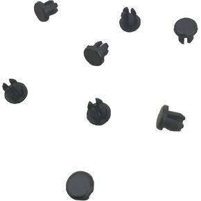 8 Pack New Genuine ProCraft Brand Black Plastic 1/8" Hole Plugs HPB-125 in Kuwait