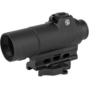 SIG SAUER JULIET4 4X Magnifier | Durable Compact Waterproof Adjustable Quick Release PowerCam / M1913 Picatinny Red Dot Sight Magnifier in Kuwait