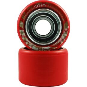 Skate Out Loud Backspin Deluxe Skate Wheels -Red in Saudi Arabia