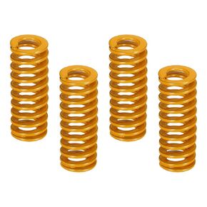 MECCANIXITY 4 قطع طابعة ثلاثية الأبعاد زنبركية، 8 مم OD 25 مم طول قالب ضغط تحميل خفيف زنبركي للمعدات الميكانيكية ملحقات الأجزاء الكهربائية للطابعة ثلاثية الأبعاد، بني in Kuwait