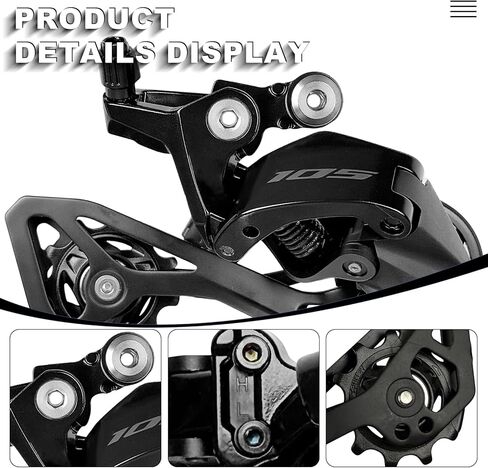 Bike 12 Speed Derailleur RD-R7100 Bicycle Rear Derailleur Direct Mount for Road Bike in Saudi Arabia