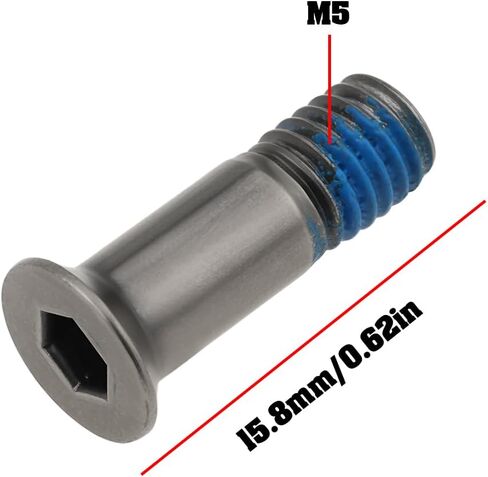 10pcs M5×15.8 Bicycle Derailleur Pulley Screws Guide Wheel Screws in Saudi Arabia