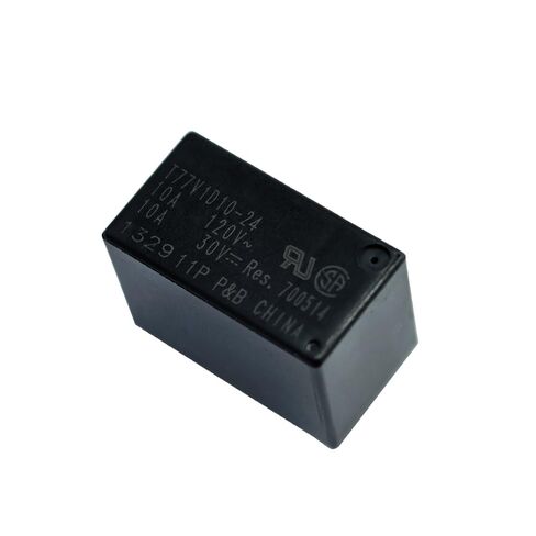 2Pcs T77V1D10-24 10A 24V SPST-NO 4Pins General Purpose Relay in Saudi Arabia