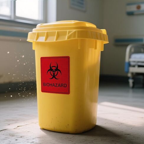 20 عبوة من ملصقات التحذير من المخاطر البيولوجية، مقاس 15.24 سم × 15.24 سم، كبيرة باللون الأحمر ذاتية اللصق، علامة خطر حيوي مقاومة للماء ومقاومة للتمزق، علامات أمان للمختبرات وحاويات النفايات الطبية الخطرة، تحذير للمنشأة in Kuwait