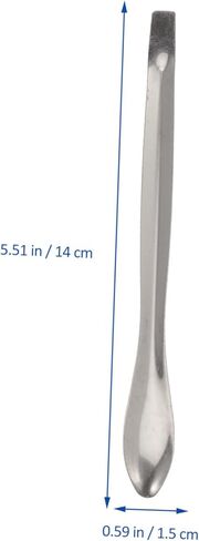 Sosoport 12Pcs Stainless Steel Sampling Measuring Spoon for Laboratory Use and Reliable Lab Measuring Scoops for Experiments and Samples in Saudi Arabia