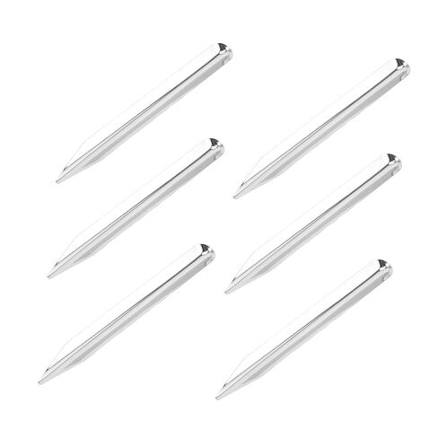 ULTECHNOVO Stainless Steel Laboratory Scoop Spoon Set 6pcs Micro Measuring Spatula with Pointed Tip for Lab Sampling and Chemistry Research Long Stirring and Weighing Spoon in Saudi Arabia